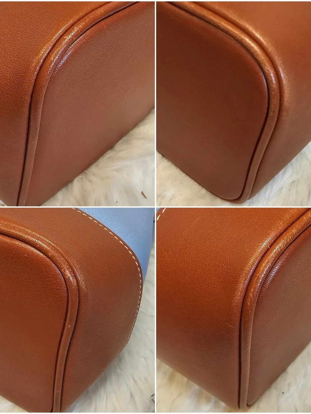 Coach Hampton Leather Tote Bag ( Model 7588)